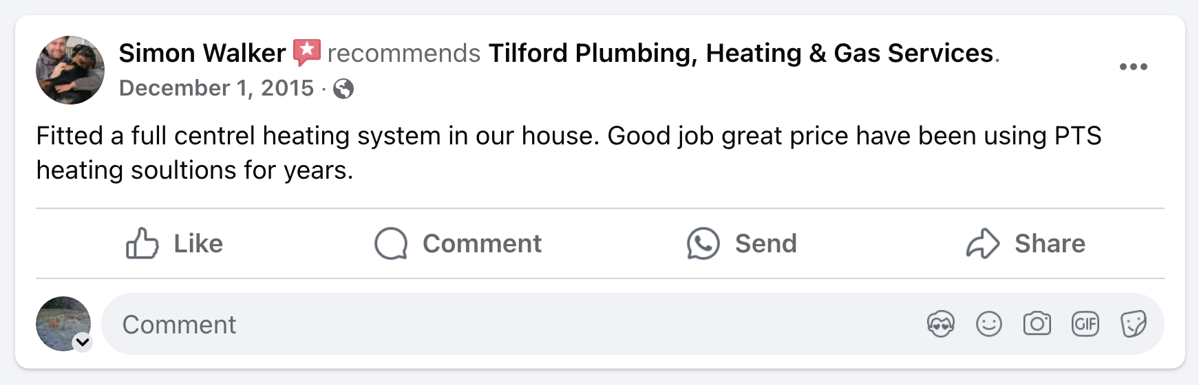 https://www.facebook.com/TilfordPlumbingHeating/reviews